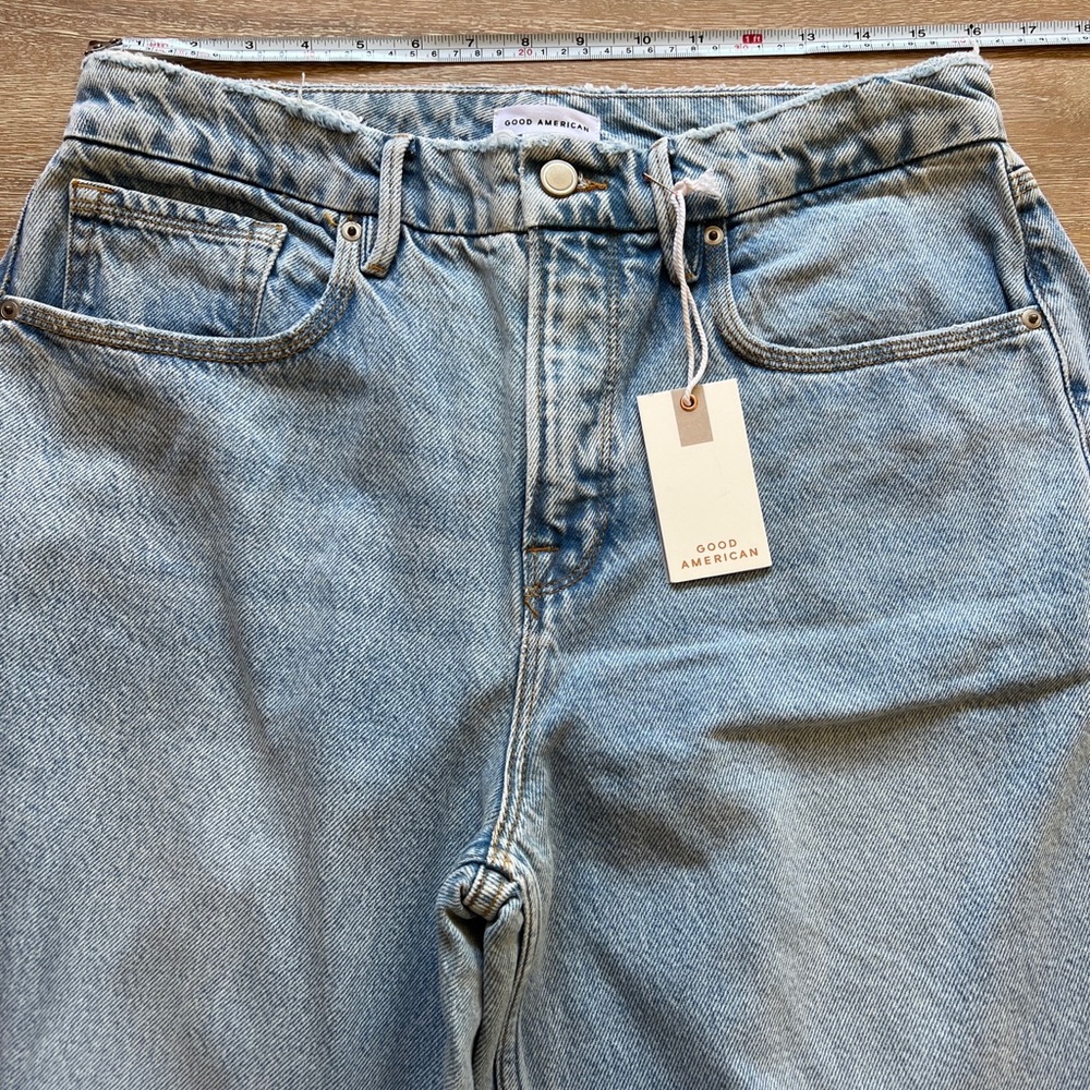 Good American GOOD '90S Blue542 Size 10/30 - Picture 6 of 12